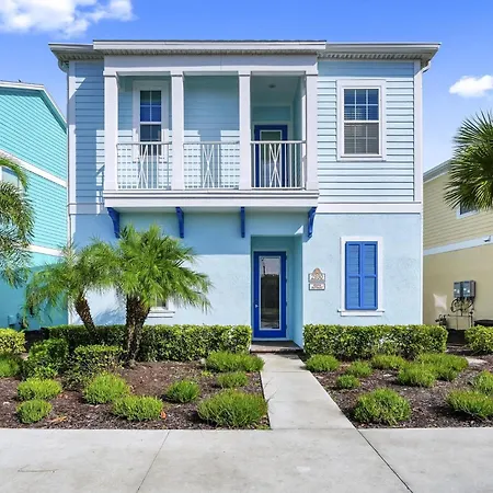 Aqua Blue Cottage Near Disney With Margaritaville Resort Island H20 Waterpark Access - 2930Sr